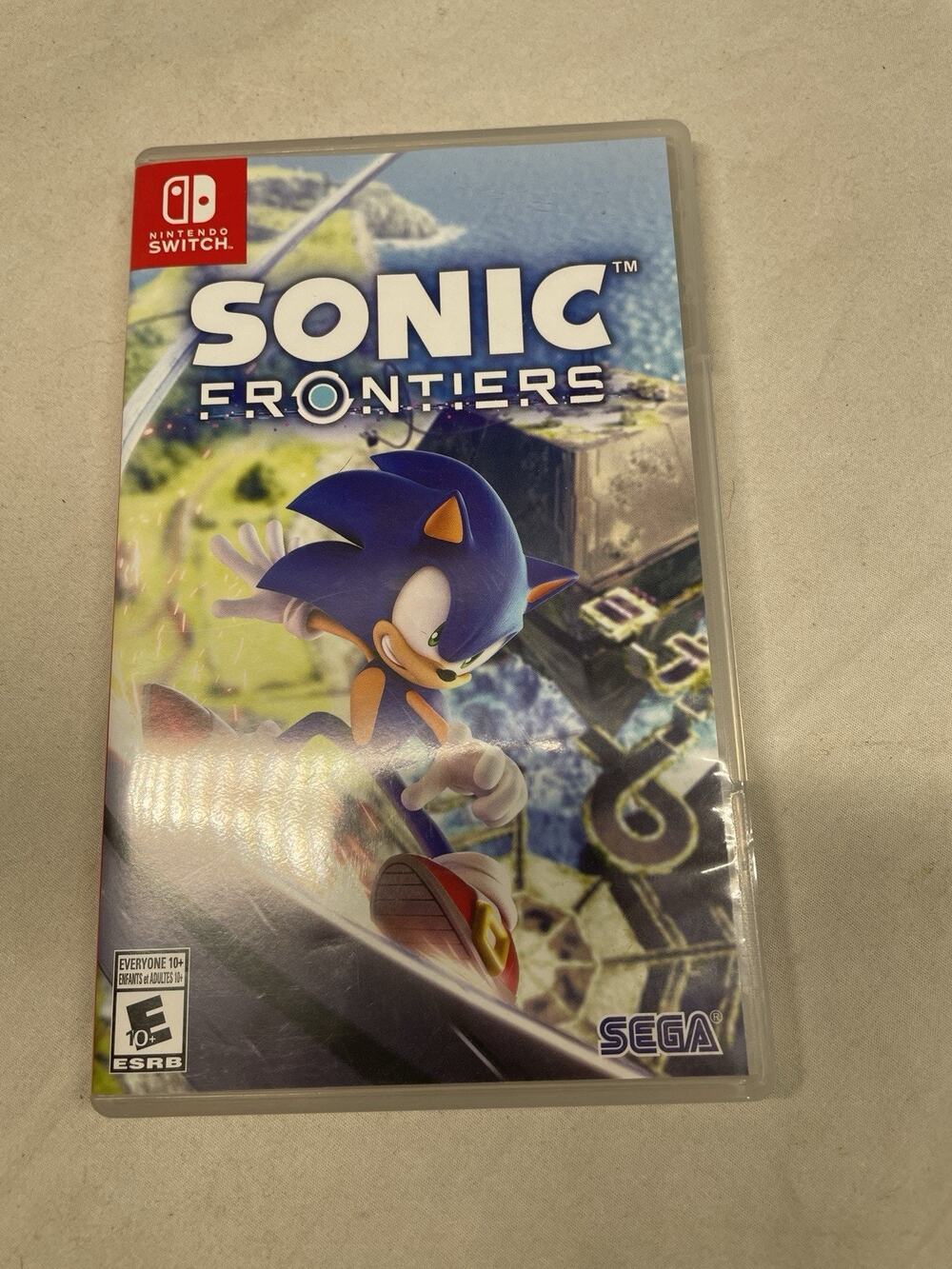 Sonic Frontiers Nintendo Switch Game w/ Case- Tested And Works